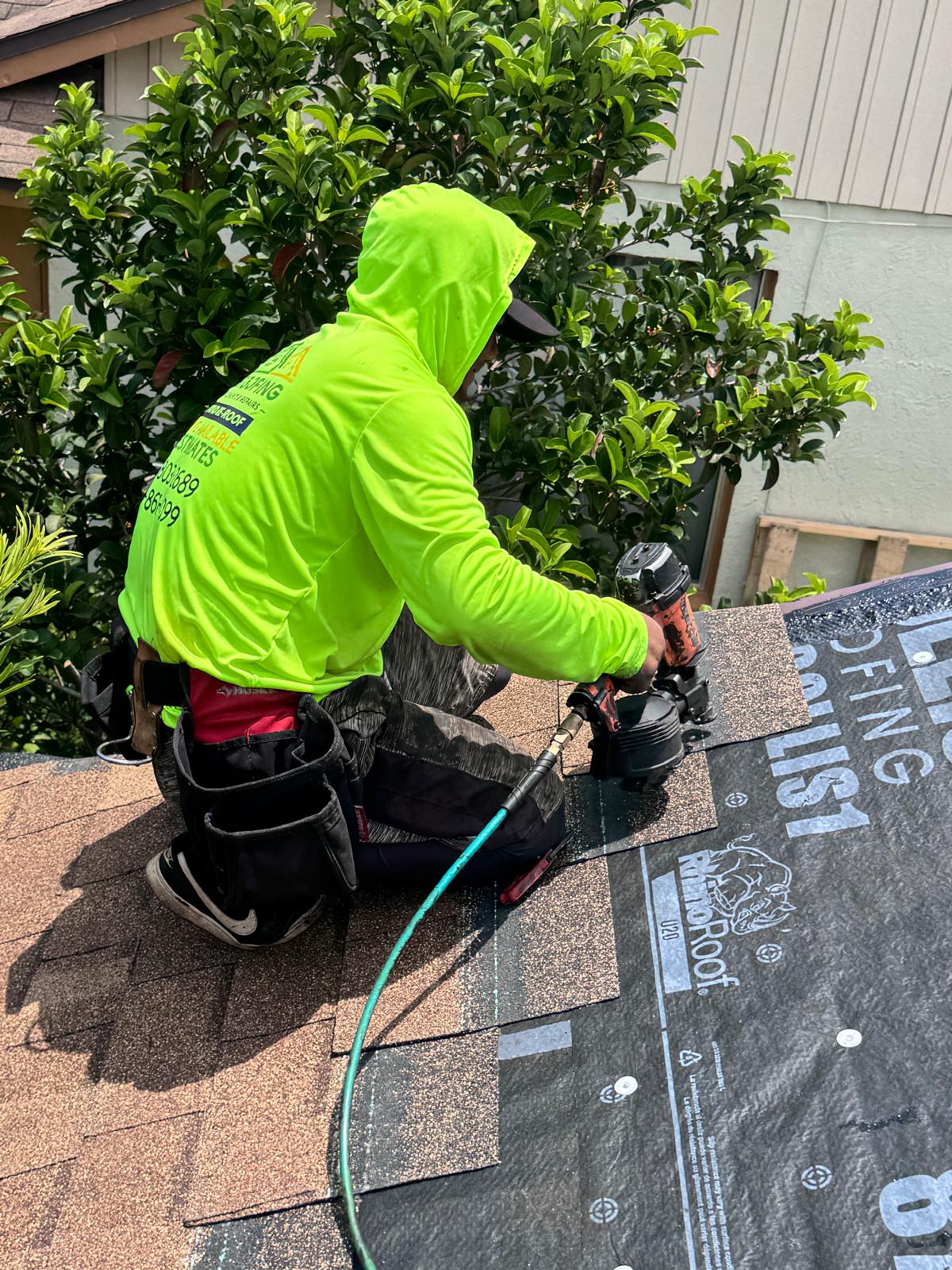 Professional Roofing Work